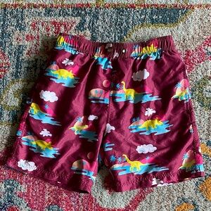 Dinosaur Print Swim Shorts Swimtrunks
